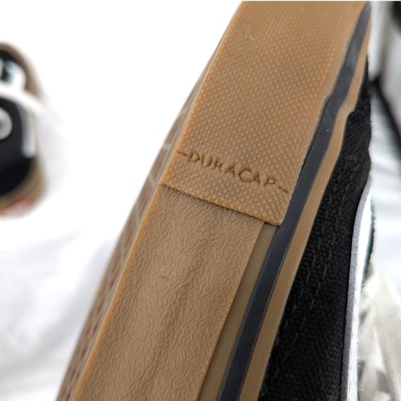 Vans Old Skool Pro Size 5.5 Black Suede Gum‎ Sole Skate Streetwear - Picture 9 of 10